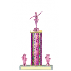 Trophies - #Cheerleading Pink E Style Trophy